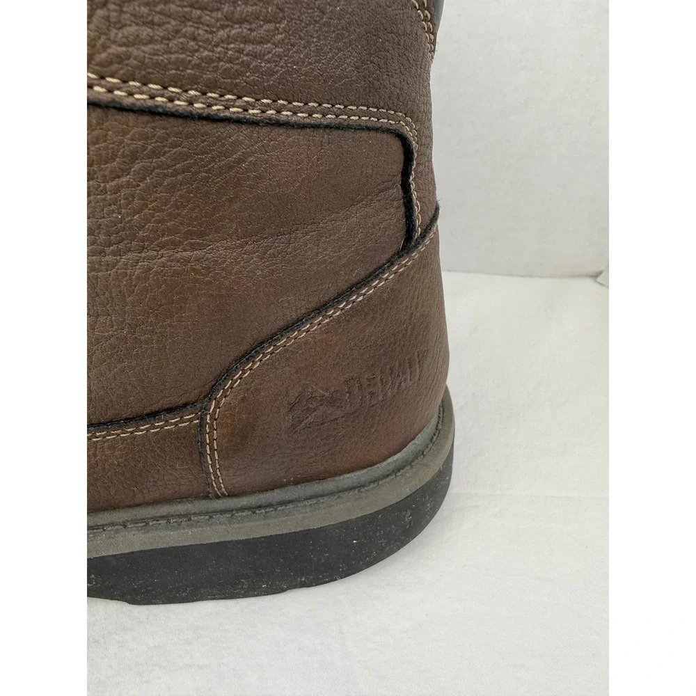 Denali Mens Brown Work Boots‎ Lace Up Ankle Lug Sole A15U008A-5 Size 10